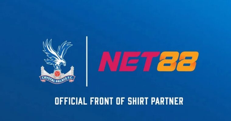 NET88 tài trợ áo đấu cho câu lạc bộ Crystal Palace